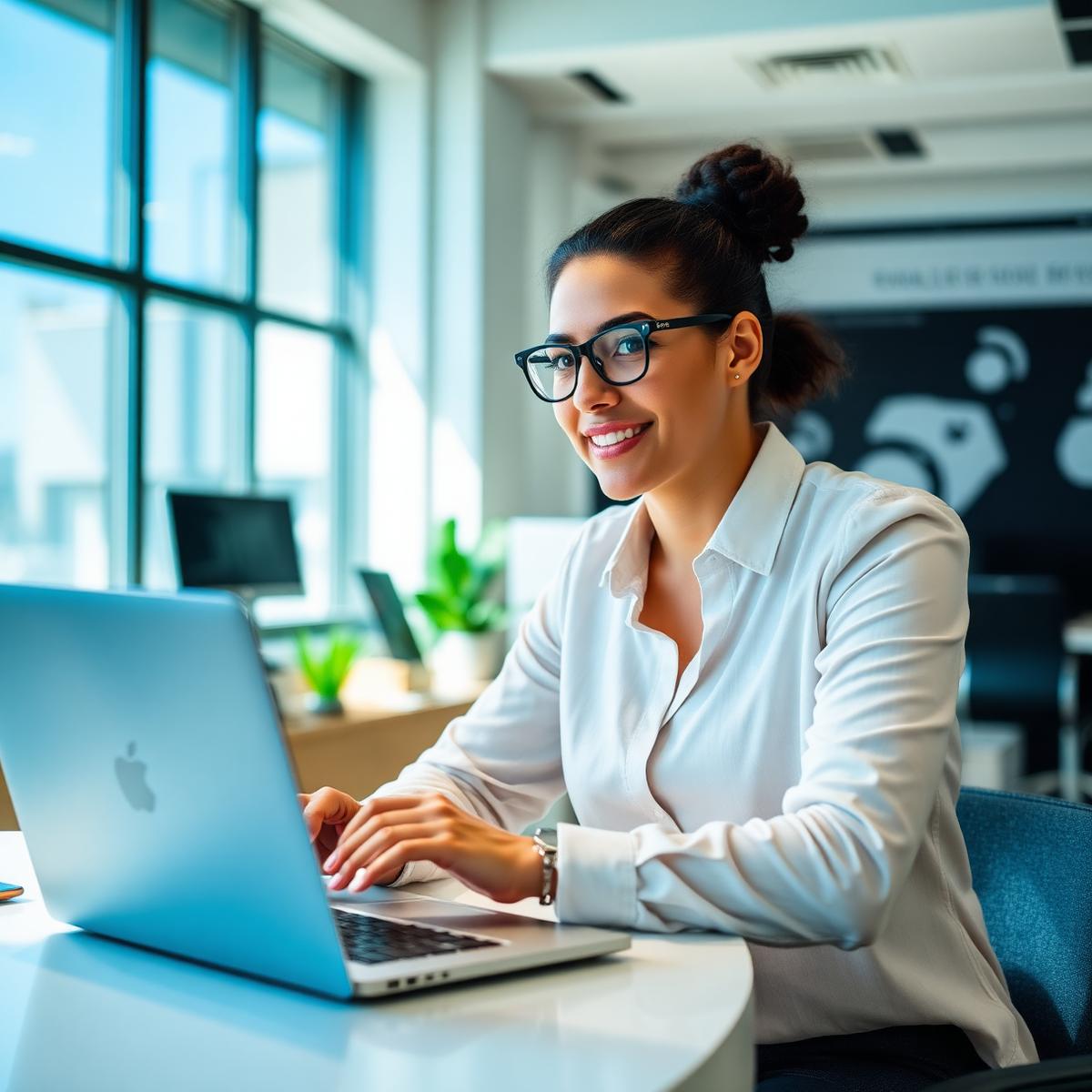 Profissional trabalhando no Espaço Kaizen Paulínia